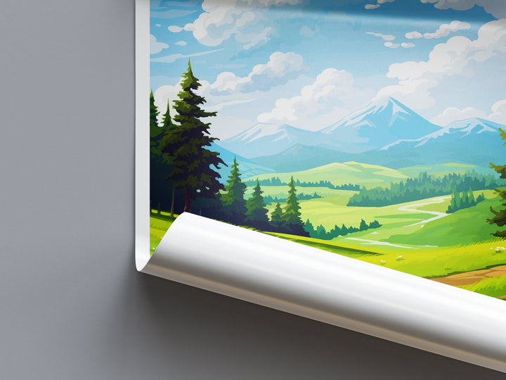 Märkische Schweiz Travel Print Märkische Schweiz Home Décor Germany Art Print Germany Märkische Schweiz Wall Print Gift for Germany Posters