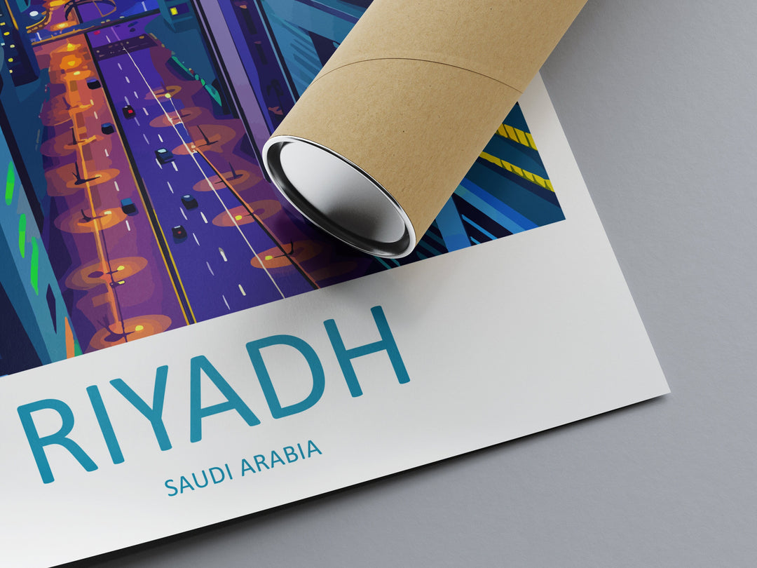 Riyadh Travel Print Wall Art Riyadh Wall Hanging Home Décor Riyadh Gift Art Lovers Saudi Arabia Art Lover Gift Riyadh