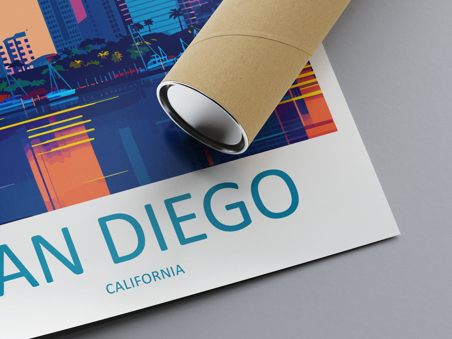 San Diego Travel Print Wall Art San Diego Wall Hanging Home Décor San Diego Gift Art Lovers California Art Lover Gift San Diego Poster