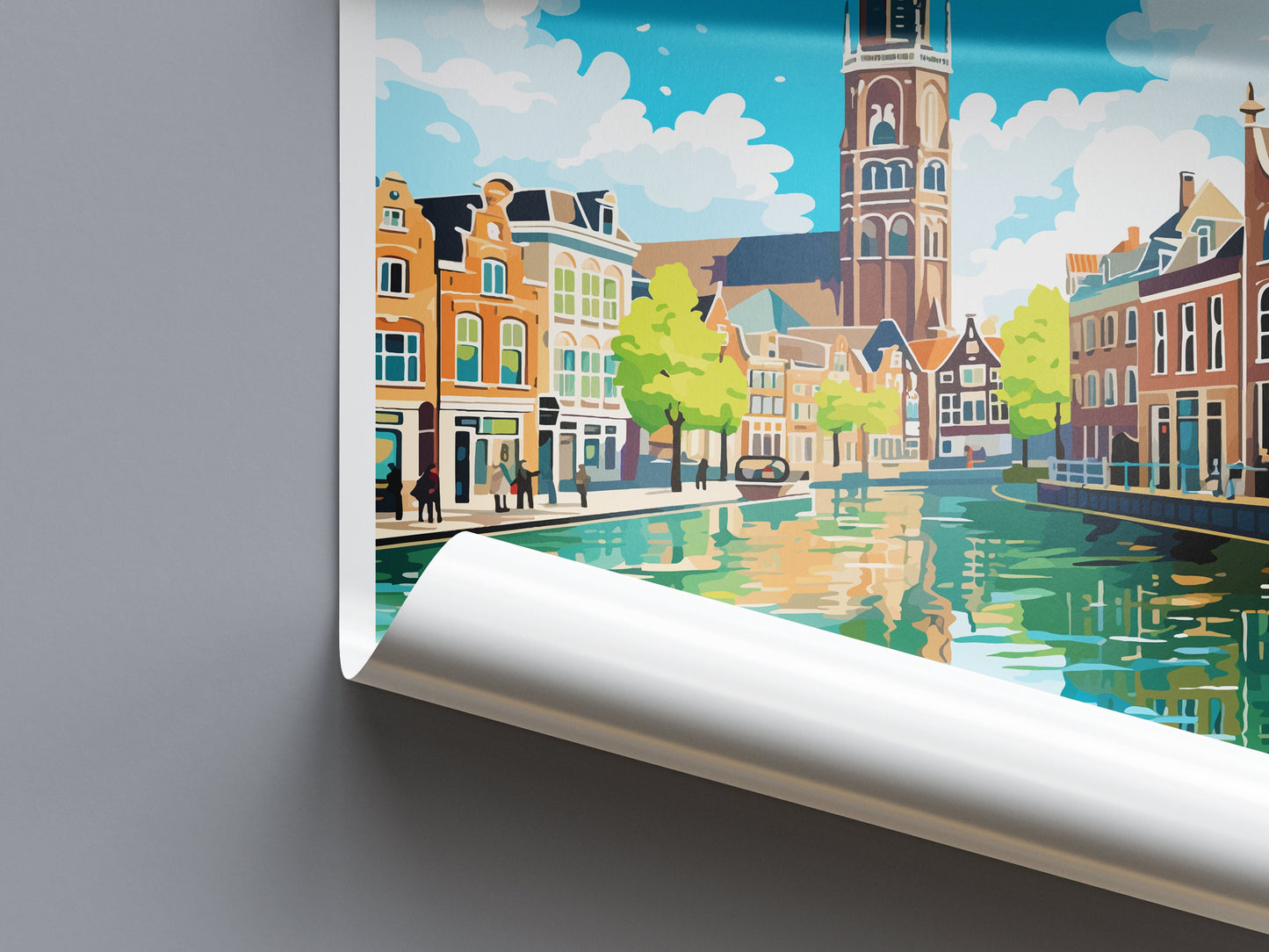 Breda Travel Print Wall Art Breda Wall Hanging Home Décor Breda Gift Art Lovers Netherlands Art Lover Gift Breda Travel Art Poster