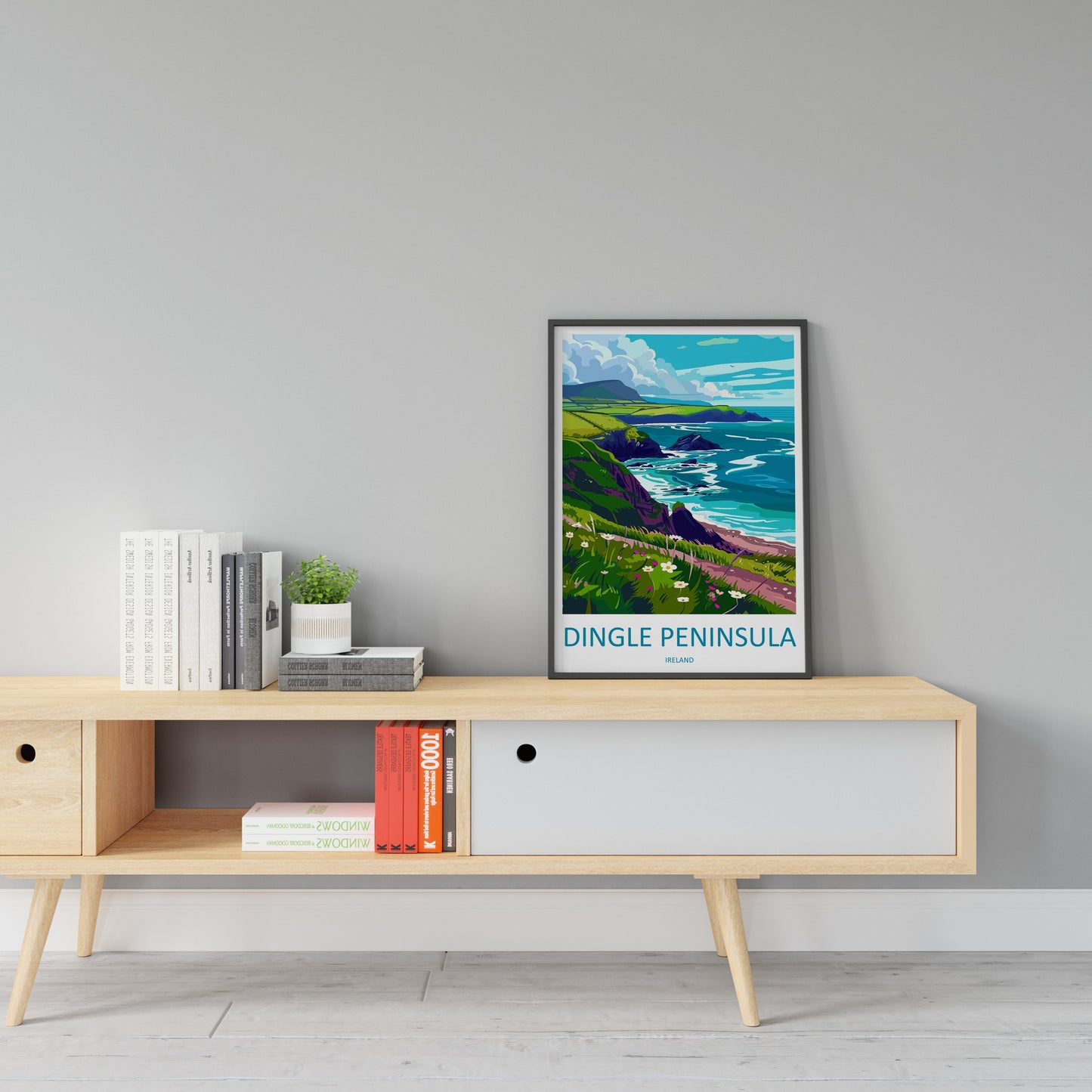 Dingle Peninsula Print Dingle Peninsula Home Decor Landscape Art Print Dingle Peninsula Wall Art for Ireland Enthusiast Gift Wall Hanging