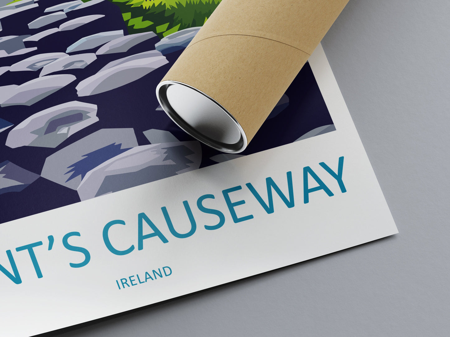 Giant's Causeway Print Giant's Causeway Home Décor Landscape Print Giant's Causeway Wall Art Northern Ireland Enthusiast Gift Wall Hanging