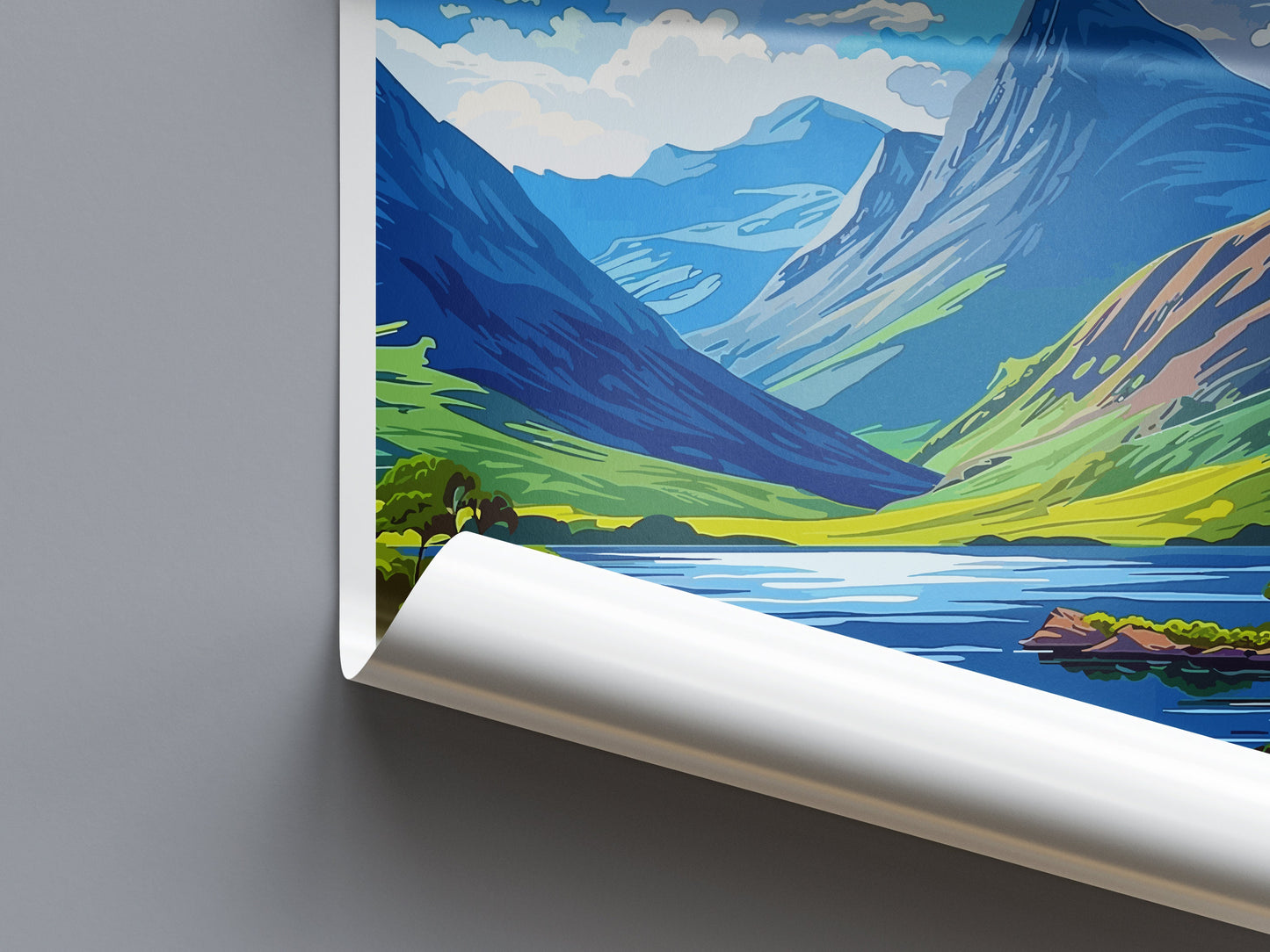 Ben Nevis Travel Print Wall Art Ben Nevis Wall Hanging Home Décor Ben Nevis Gift Art Lovers Scotland Art Lover Gift Ben Nevis Travel Artwork