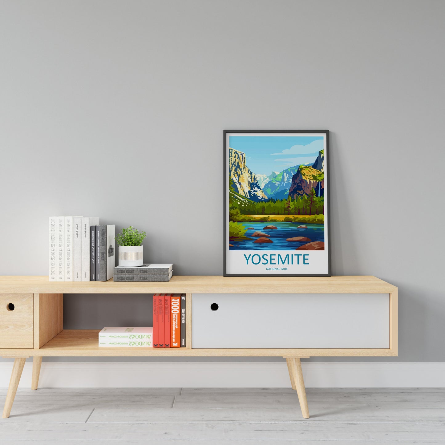 Yosemite Travel Print Wall Art Yosemite Wall Hanging Home Decor National Park Gift Yosemite Lovers National Park Wall Yosemite National Park