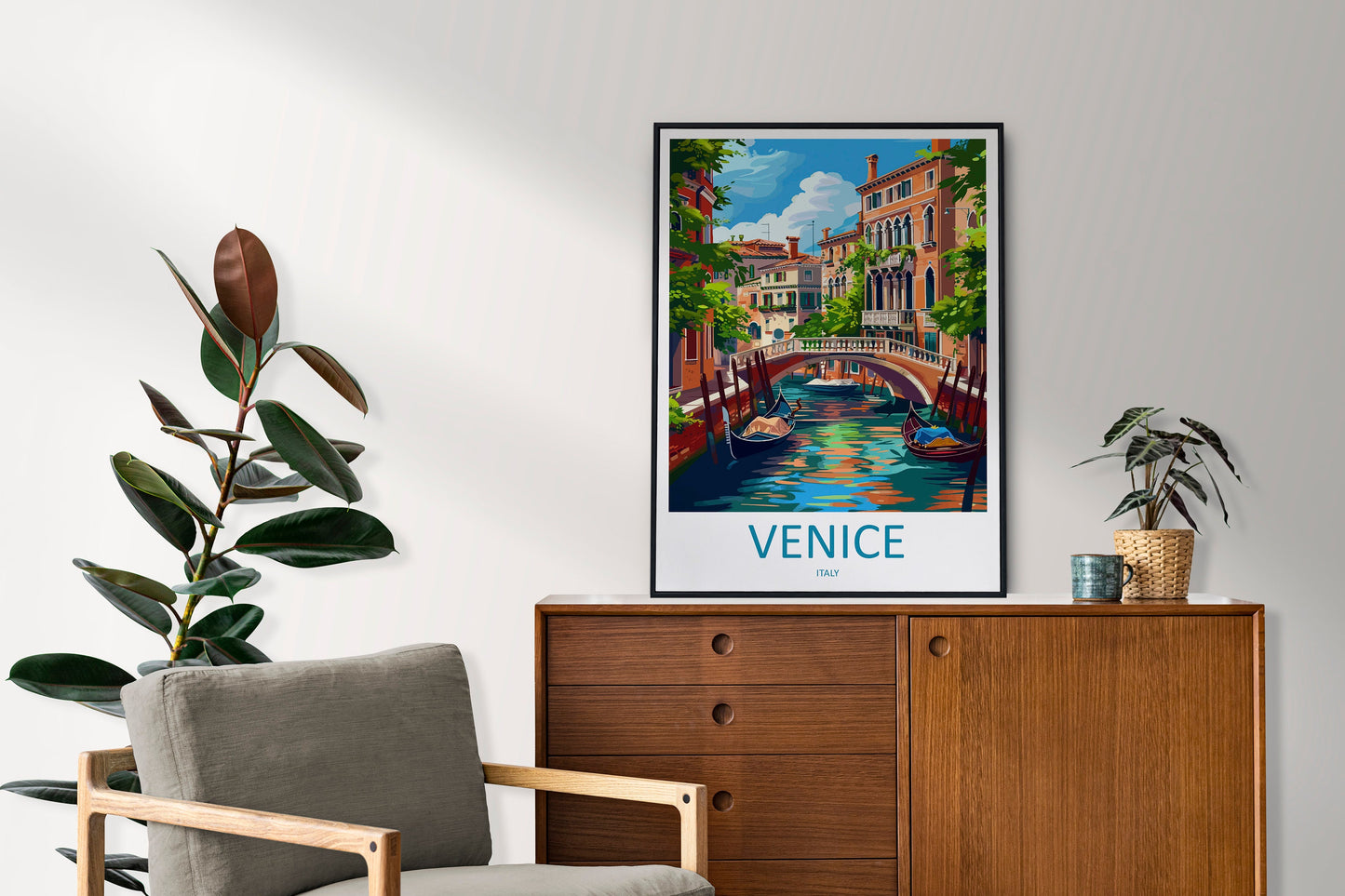 Venice Travel Print Wall Art Venice Italy Wall Hanging Home Decoration Venice Gift Art Lovers Wall Art Print Venice Italy St. Mark's Square