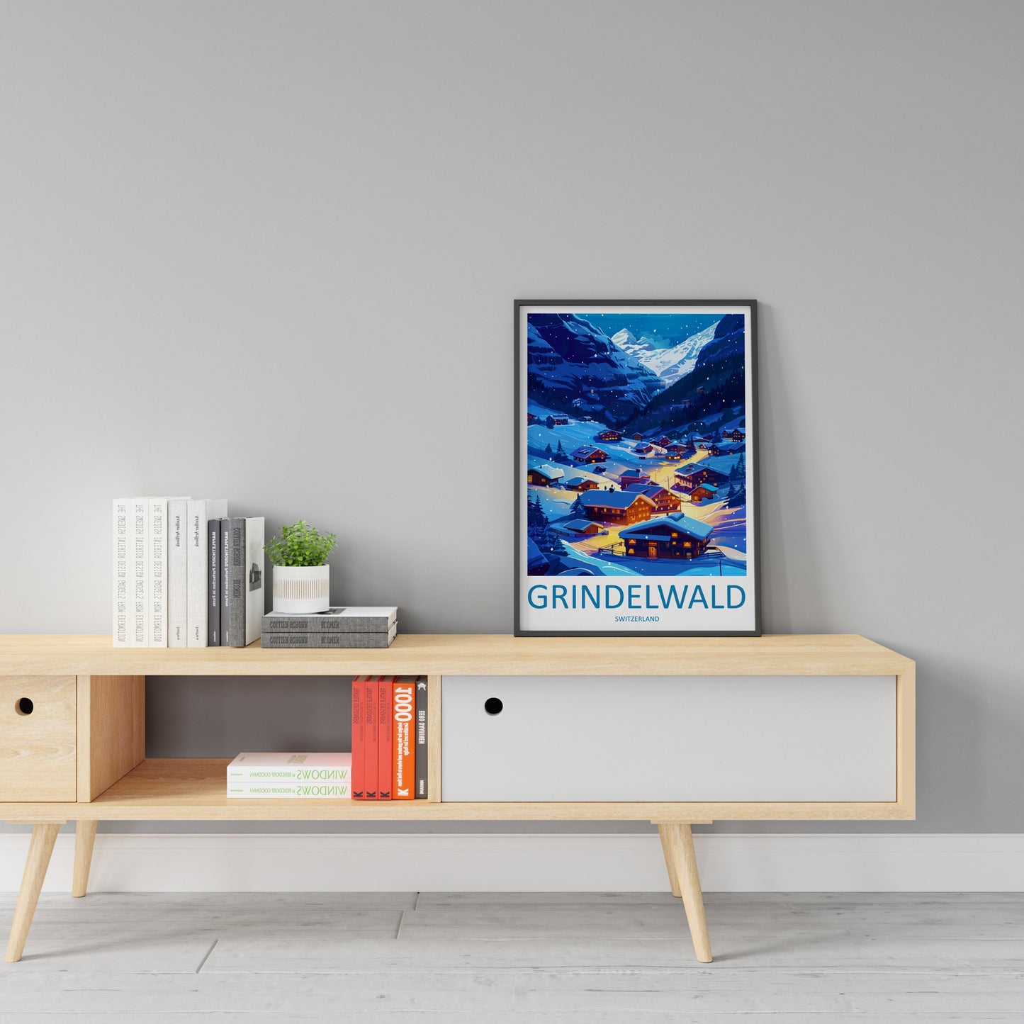 Grindelwald Print Grindelwald Home Décor Switzerland Art Print Grindelwald Wall Print For Switzerland Gift Wall Hanging Grindelwald Home Art