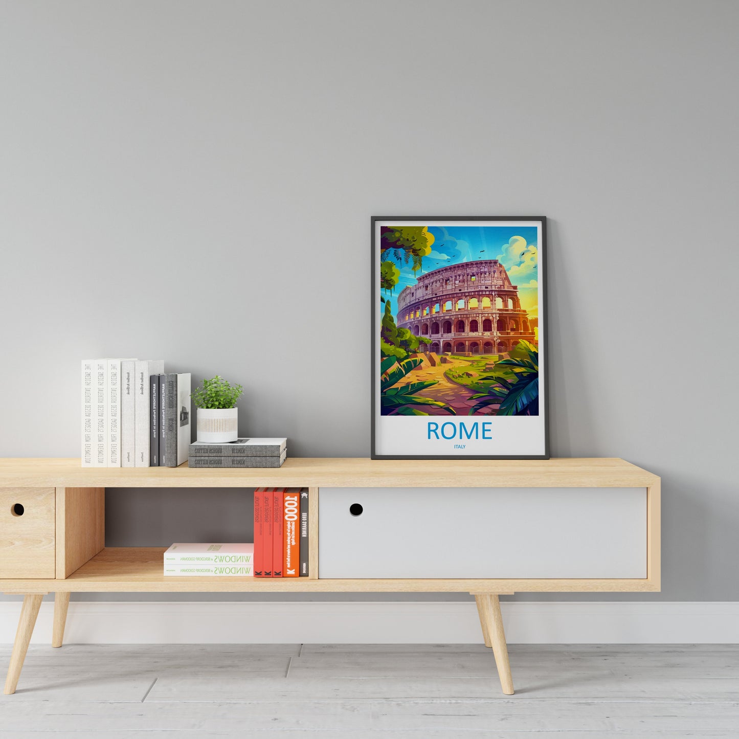 Rome Travel Print Wall Art Rome Wall Hanging Home Décor Rome Gift Art Lovers Italy Art Lover Gift Rome Print Italy Wall Art Decor
