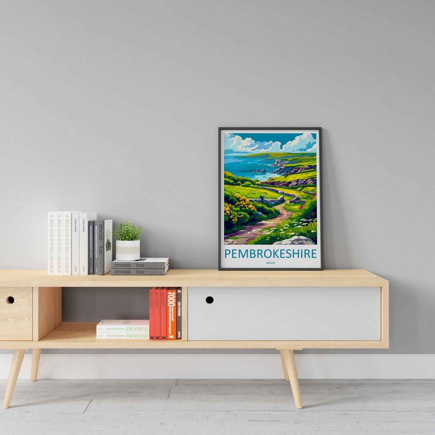 Pembrokeshire Print Pembrokeshire Home Decor Landscape Art Print Pembrokeshire Wall Art Nature Enthusiast Gift Wall Hanging Pembrokeshire