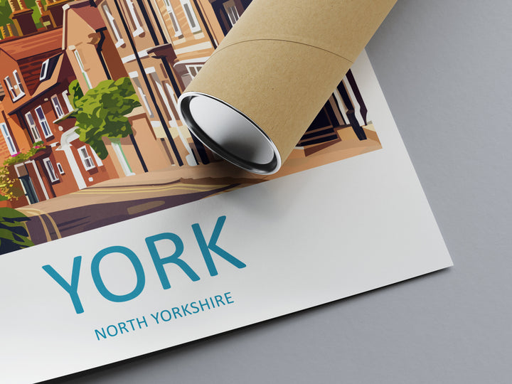 York Travel Print Wall Art York Wall Hanging Home Décor York Gift Art Lovers England Art Lover Gift Print Artwork Yorkshire Art