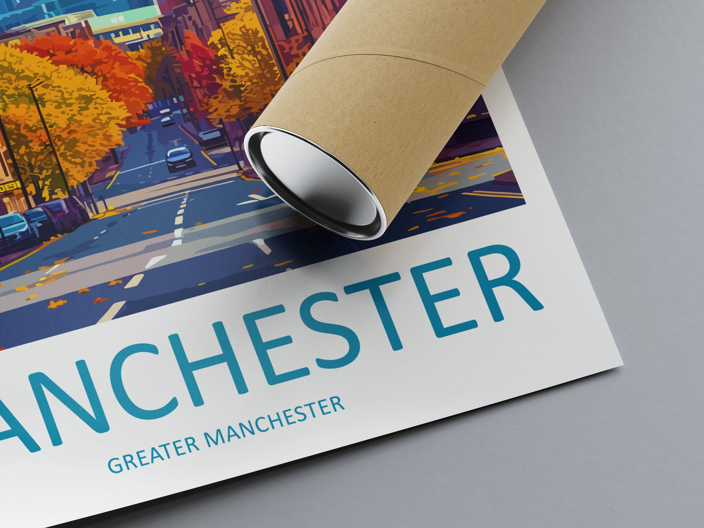 Manchester Travel Print Wall Art Manchester Wall Hanging Home Décor Manchester Gift Art Lovers England Art Lover Gift Manchester Travel Art