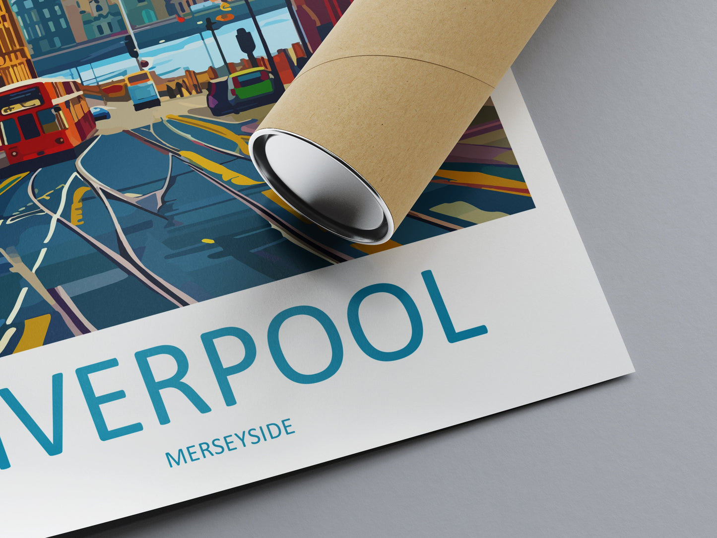 Liverpool Travel Print Wall Art Liverpool Wall Hanging Home Décor Liverpool Gift Art Lovers England Art Lover Gift Liverpool Travel Art Gift