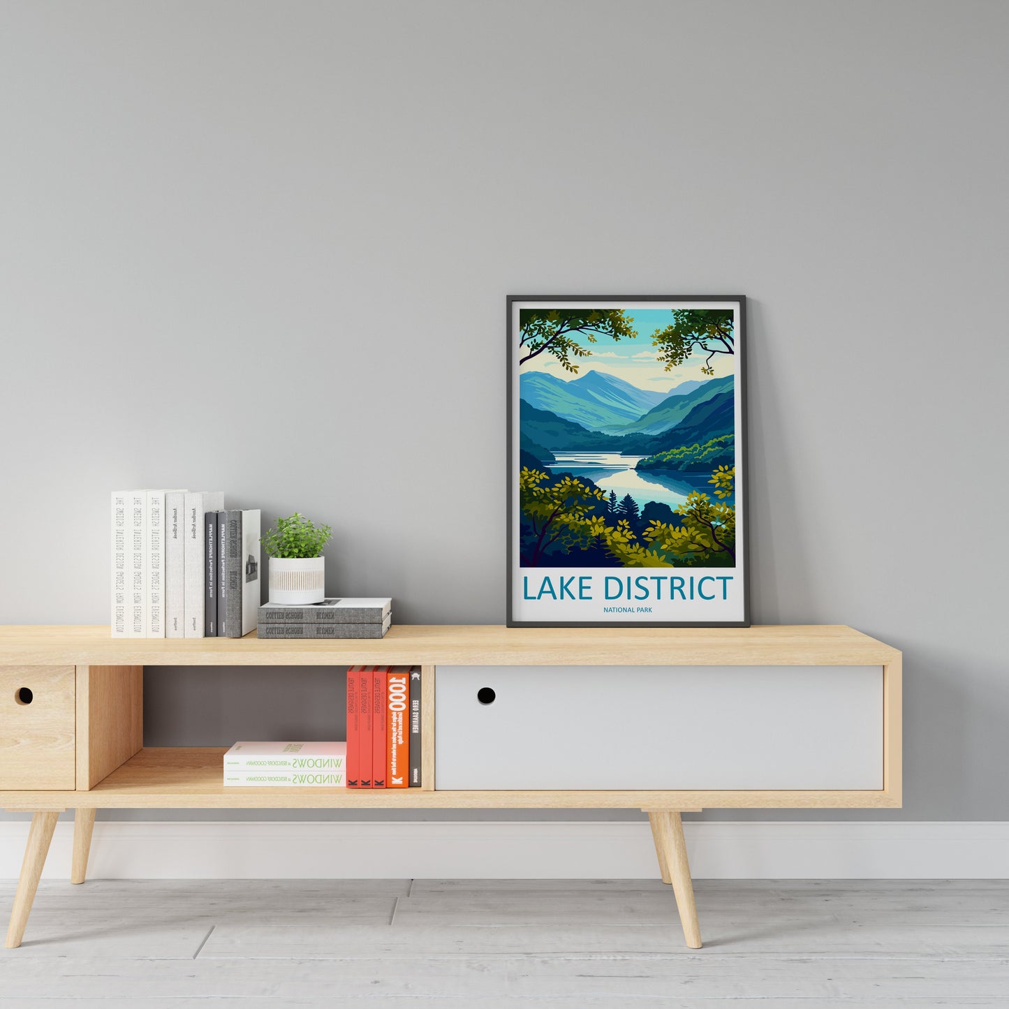 Lake District Print Lake District Home Decor Landscape Art Print Lake District Wall Art Nature Enthusiast Gift Wall Hanging Lake District