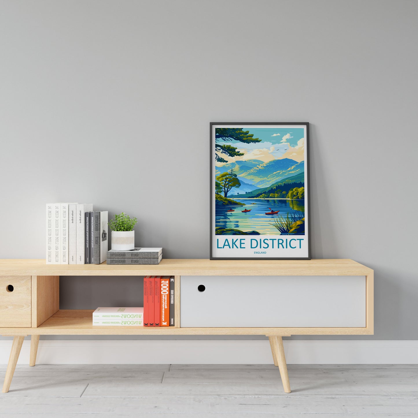 Lake District Print Lake District Home Decor Landscape Art Print Lake District Wall Art Nature Enthusiast Gift Wall Hanging Lake District