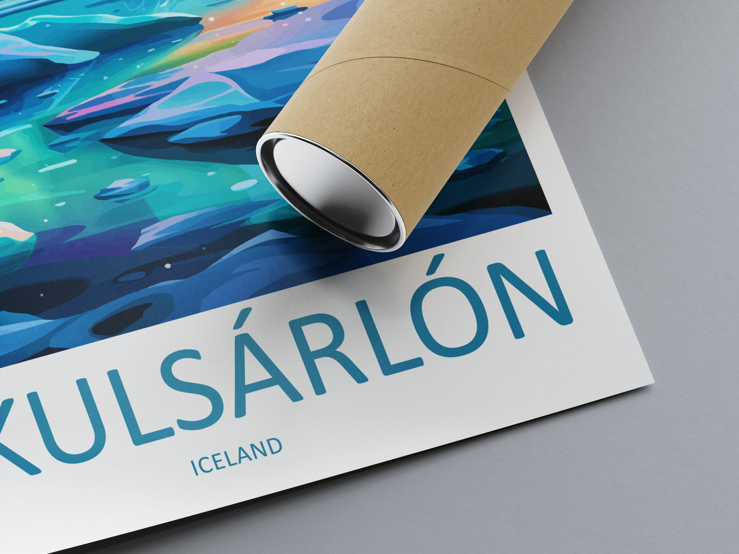 Jokulsarlon Travel Print Wall Art Jokulsarlon Wall Hanging Home Décor Jokulsarlon Gift Art Lovers Iceland Art Lover Gift Jokulsarlon Print