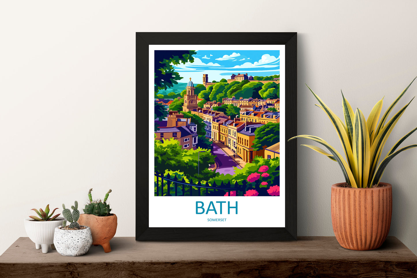 Bath Travel Print Wall Art Bath Wall Hanging Home Décor Bath Gift Art Lovers England Art Lover Gift Bath City England Travel Art Gift