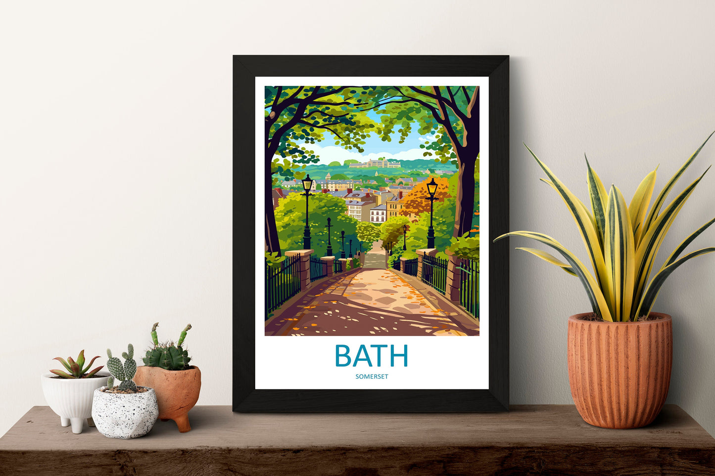 Bath Travel Print Wall Art Bath Wall Hanging Home Décor Bath Gift Art Lovers England Art Lover Gift Bath City England Travel Art Gift