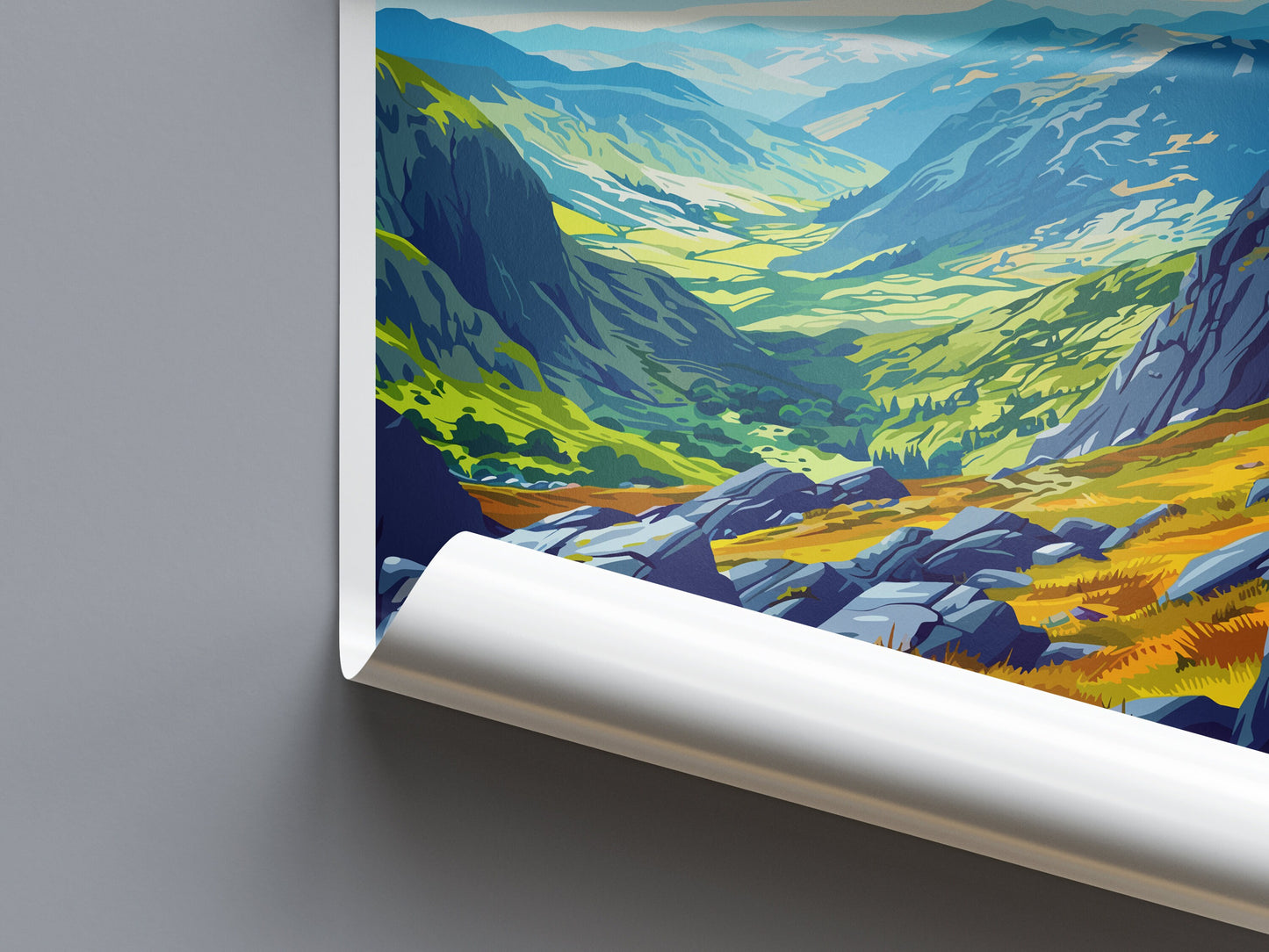 Snowdonia Print Snowdonia Home Decor Landscape Art Print Snowdonia Wall Art for Nature Enthusiast Gift Wall Hanging Snowdonia Wales Wall Art