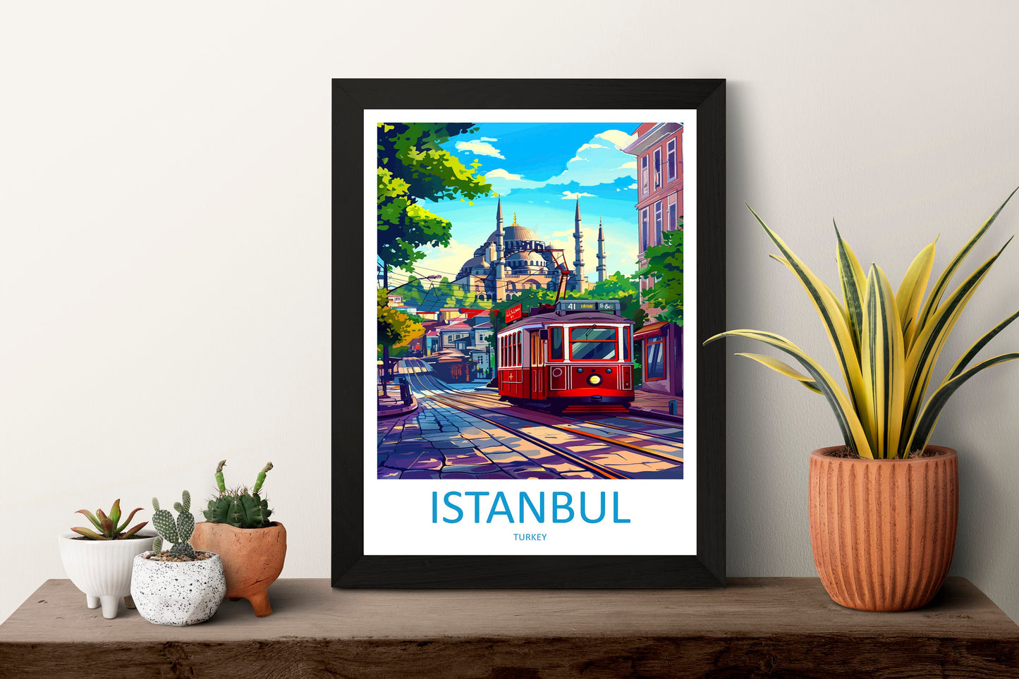 Istanbul Travel Print Wall Art Istanbul Wall Hanging Home Decoration Istanbul Gift Art Lovers Wall Art Print Art Istanbul Wall Print Turkey
