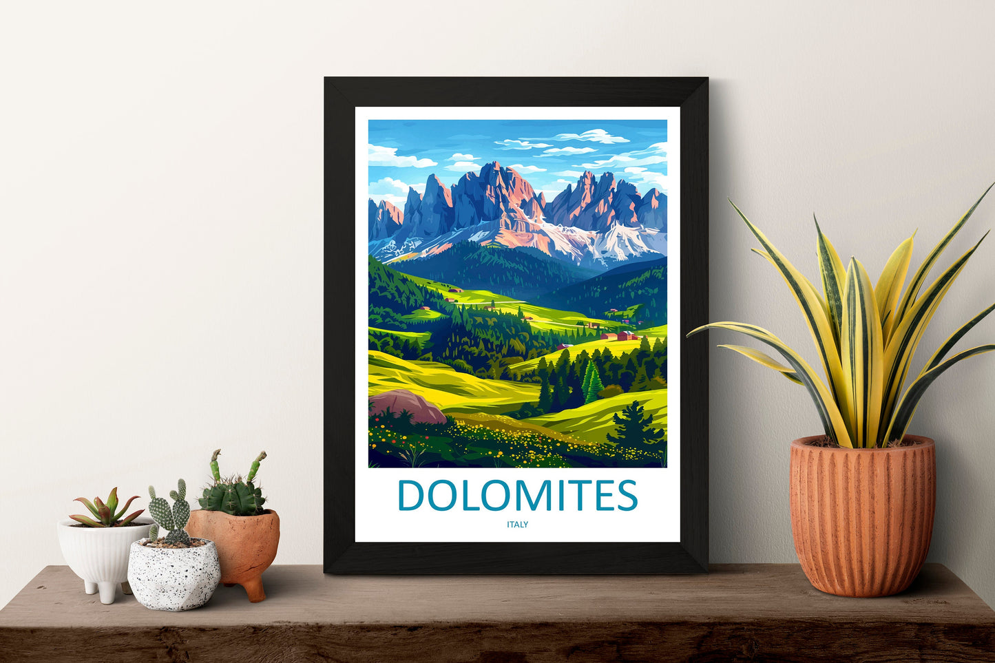 Dolomites Travel Print Dolomites Home Décor Dolomitic Alps Art Print Dolomite Mountains Room Print For Italian Mountains Gift Art Poster Art