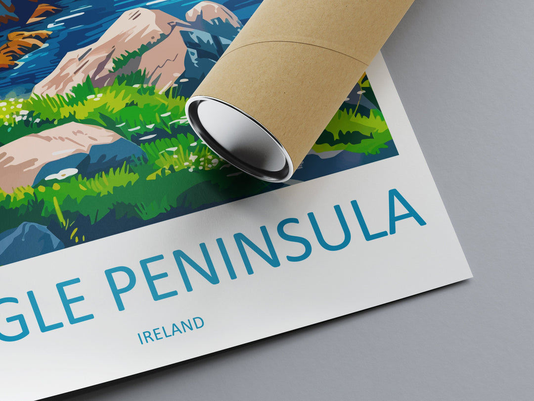 Dingle Peninsula Print Dingle Peninsula Home Decor Landscape Art Print Dingle Peninsula Wall Art for Ireland Enthusiast Gift Wall Hanging
