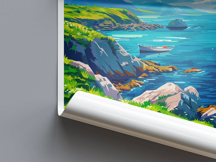 Dingle Peninsula Print Dingle Peninsula Home Decor Landscape Art Print Dingle Peninsula Wall Art for Ireland Enthusiast Gift Wall Hanging