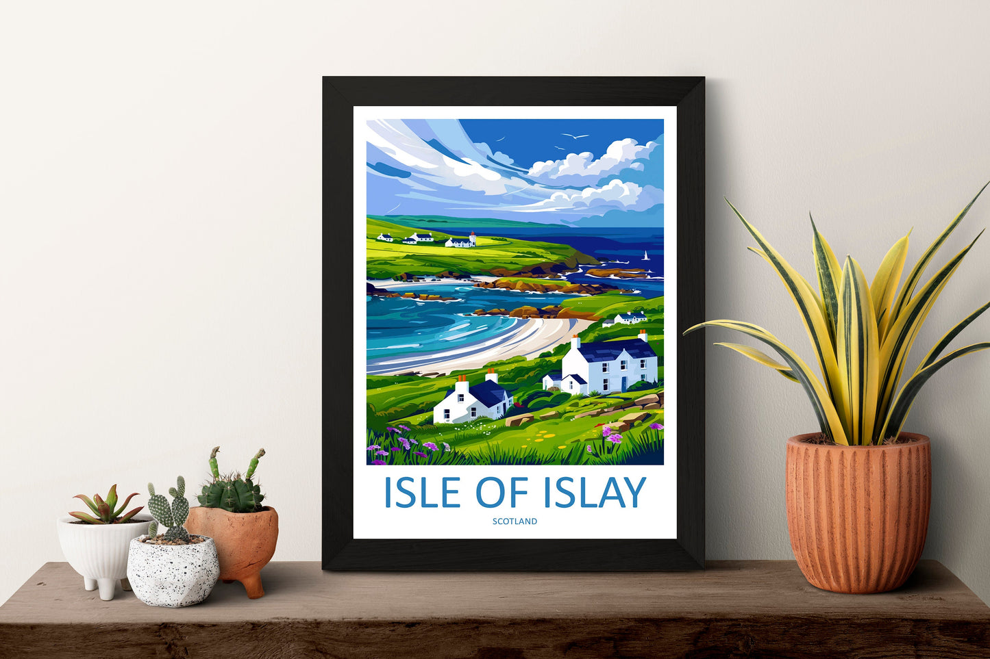 Isle Of Islay Travel Print Wall Art Isle Of Islay Wall Hanging Home Décor Isle Of Islay Gift Art Lovers Scotland Art Lover Gift Isle Poster