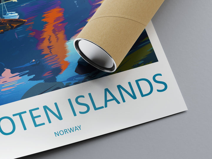 Lofoten Islands Travel Print Lofoten Home Décor Lofoten Islands Art Print Norwegian Wall Print For Lofoten Gift Wall Hanging Lofoten Artwork