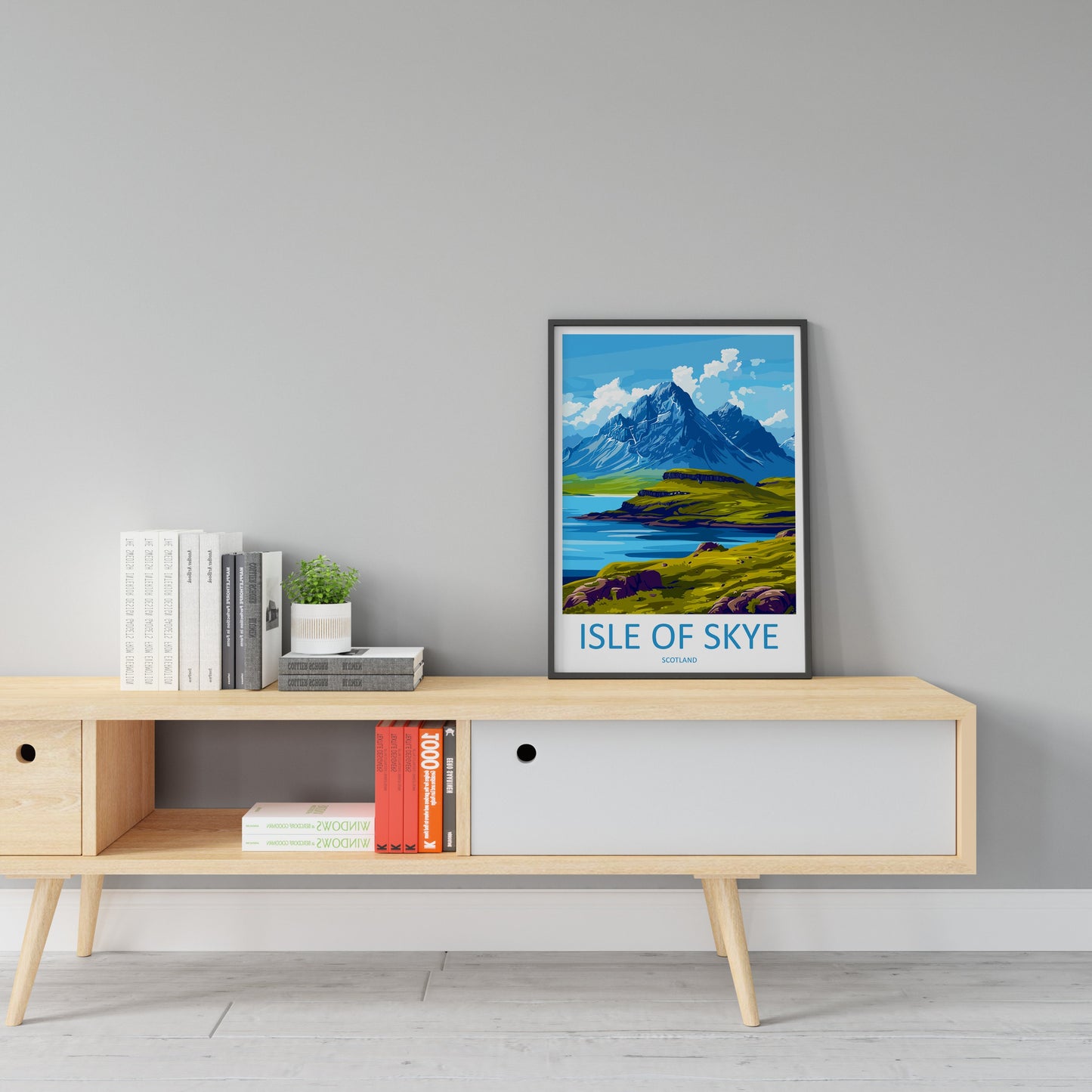Isle of Skye Print Isle of Skye Home Decor Landscape Art Print Isle of Skye Wall Art for Scotland Enthusiast Gift Wall Hanging Isle of Skye