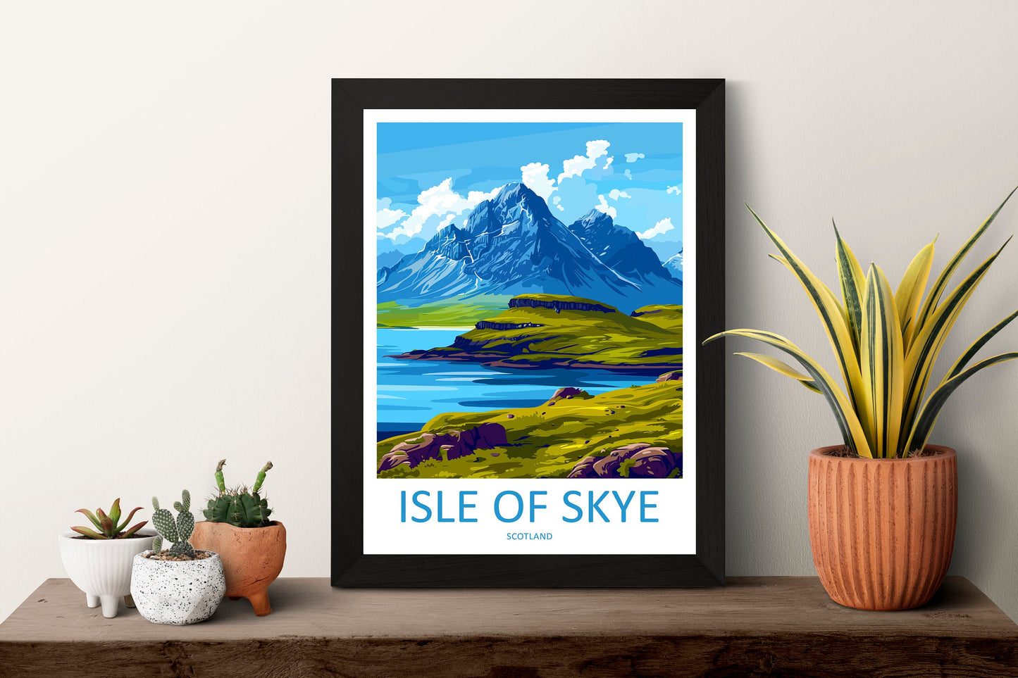 Isle of Skye Print Isle of Skye Home Decor Landscape Art Print Isle of Skye Wall Art for Scotland Enthusiast Gift Wall Hanging Isle of Skye