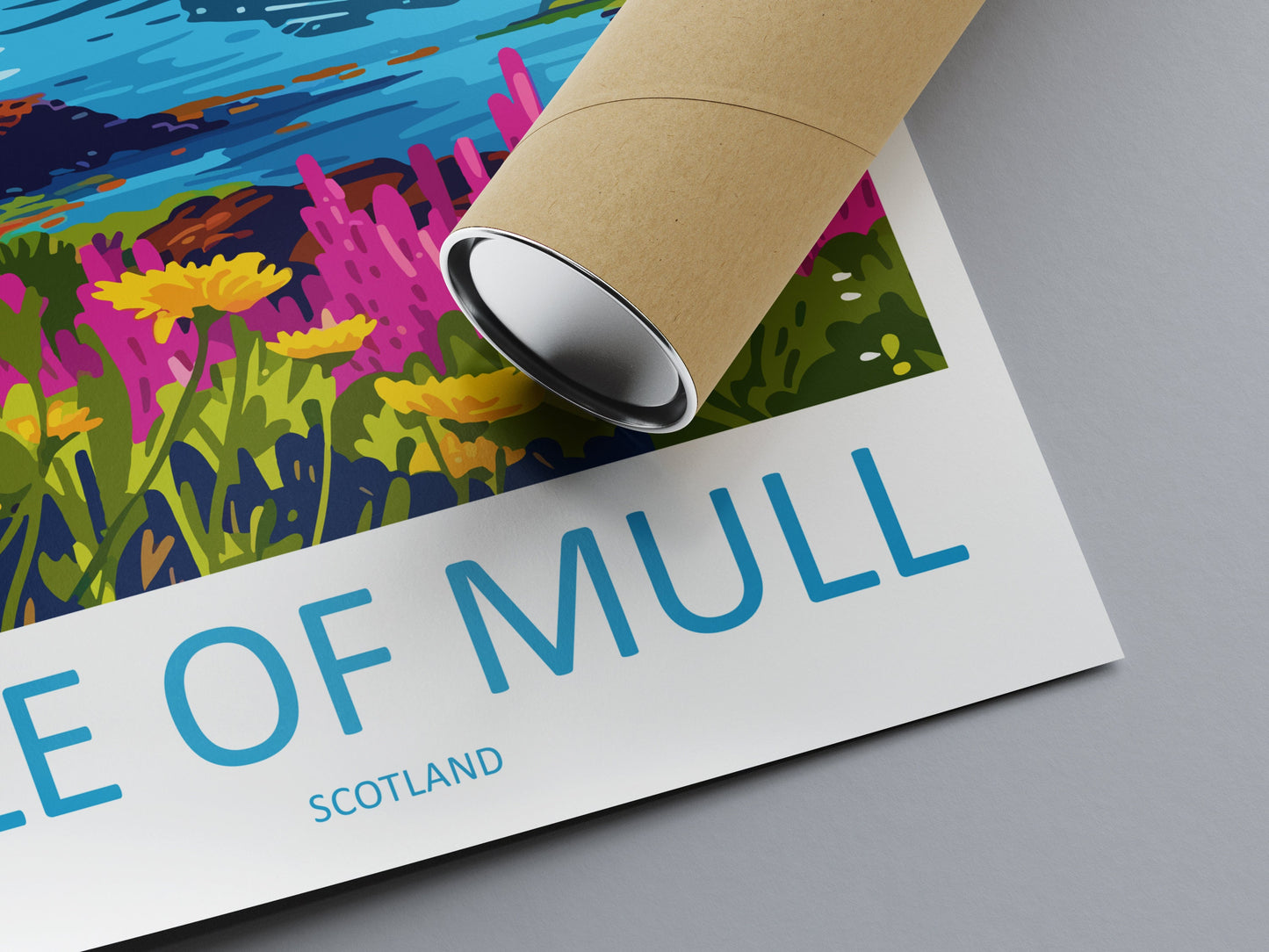 Isle Of Mull Travel Print Wall Art Isle Of Mull Wall Hanging Home Décor Isle Of Mull Gift Art Lovers Scotland Art Lover Gift Isle Of Mull