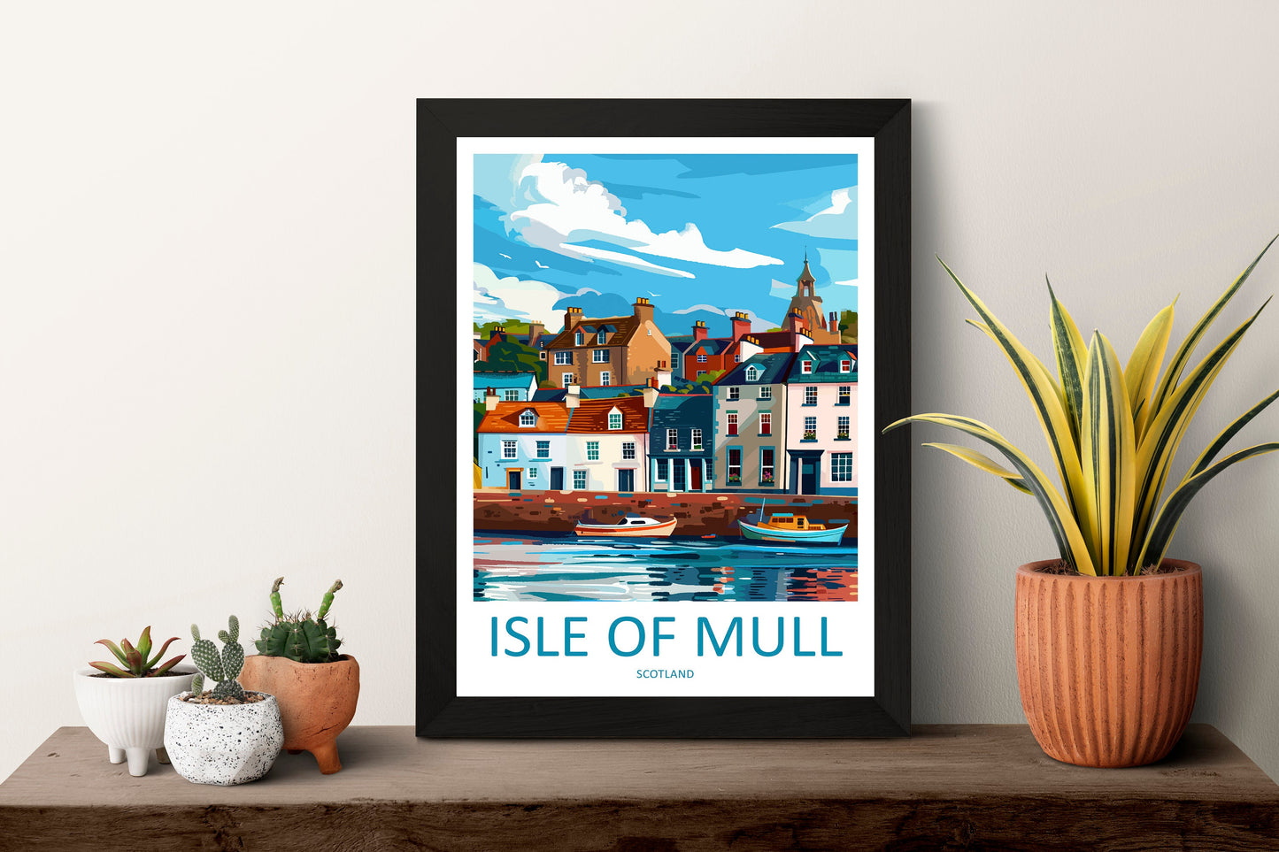 Isle Of Mull Travel Print Wall Art Isle Of Mull Wall Hanging Home Décor Isle Of Mull Gift Art Lovers Scotland Art Lover Gift Isle Of Mull