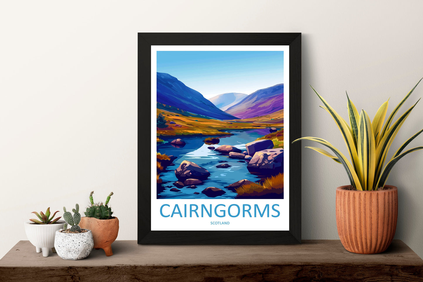 Cairngorms Print Cairngorms Home Decor Landscape Art Print Cairngorms Wall Art for Scotland Enthusiast Gift Wall Hanging Cairngorms Scotland