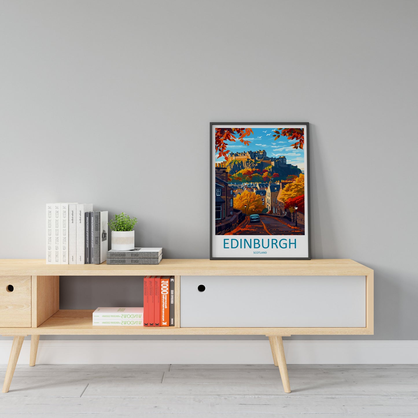 Edinburgh Cityscape Print Edinburgh Home Decor European City Art Print Edinburgh Wall Art Scotland Enthusiast Gift Wall Hanging Edinburgh