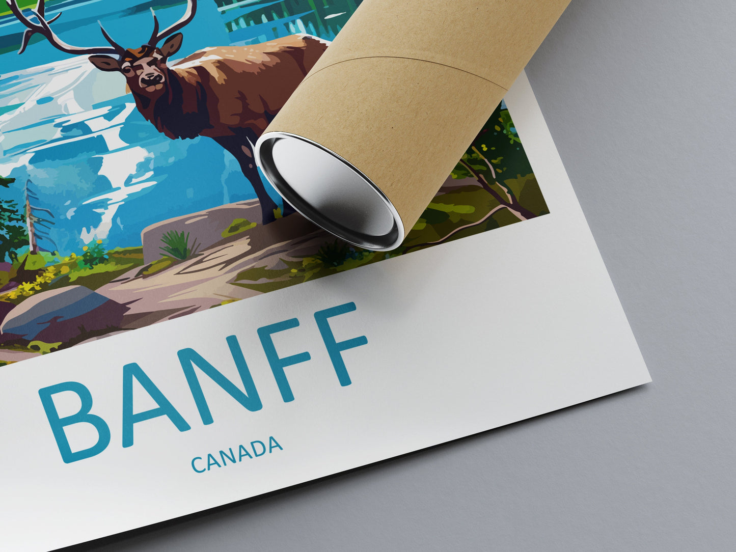 Banff National Park Travel Print Wall Art Banff Wall Hanging Home Décor Banff Gift Art Lovers Canada Art Lover Gift