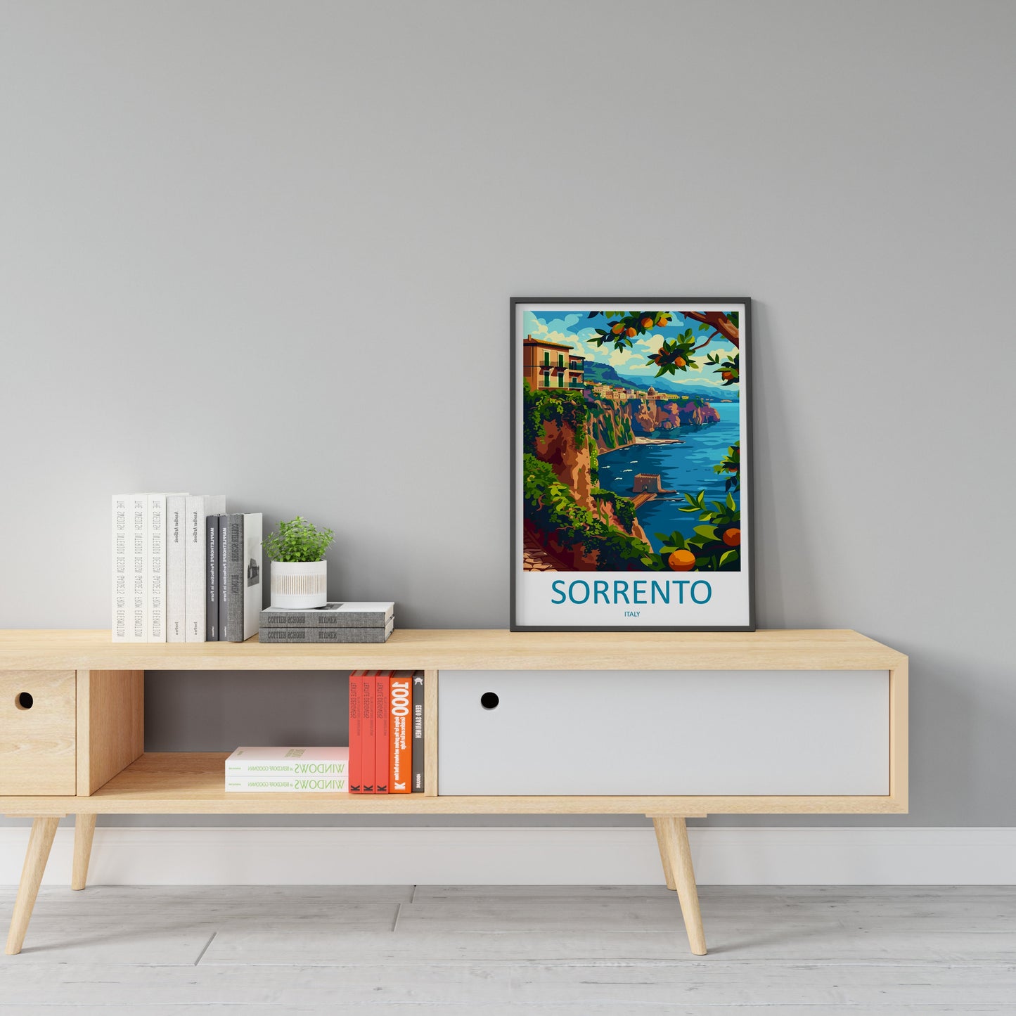Sorrento Travel Print Wall Art Sorrento Wall Hanging Home Décor Sorrento Gift Art Lovers Italy Art Lover Gift Sorrento Print Sorrento Art