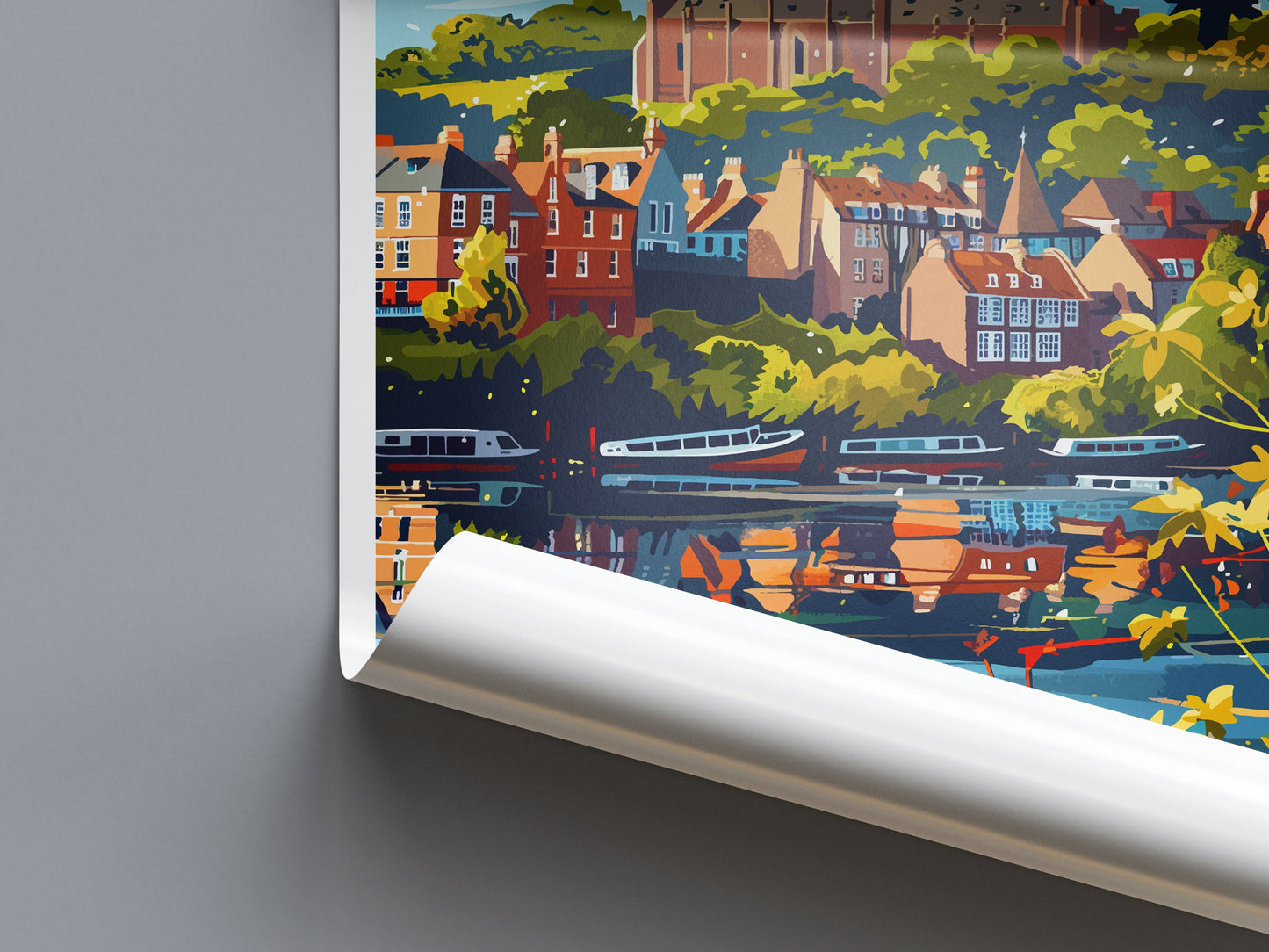 Norwich Travel Print Wall Art Norwich Wall Hanging Home Décor Norwich Gift Art Lovers England Art Lover Gift Norwich Travel Gift