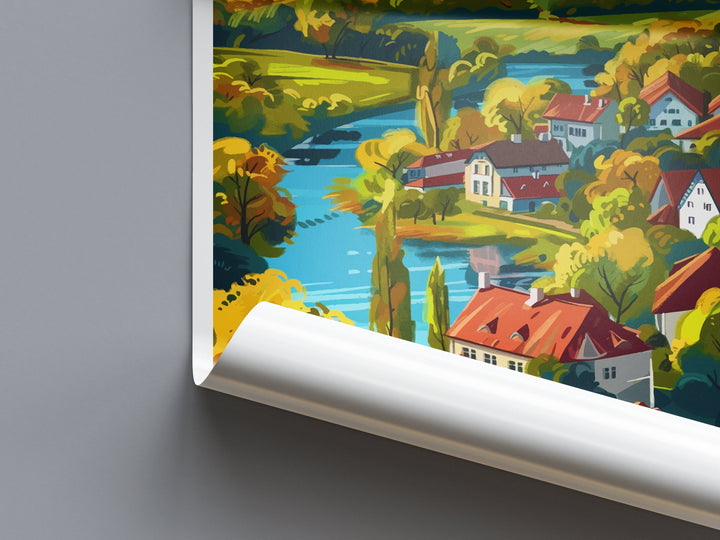 lithuania Travel Print Wall Art lithuania Wall Hanging Home Decoration lithuania Gift Art Lovers Wall Art Print Europe Art Travel Poster