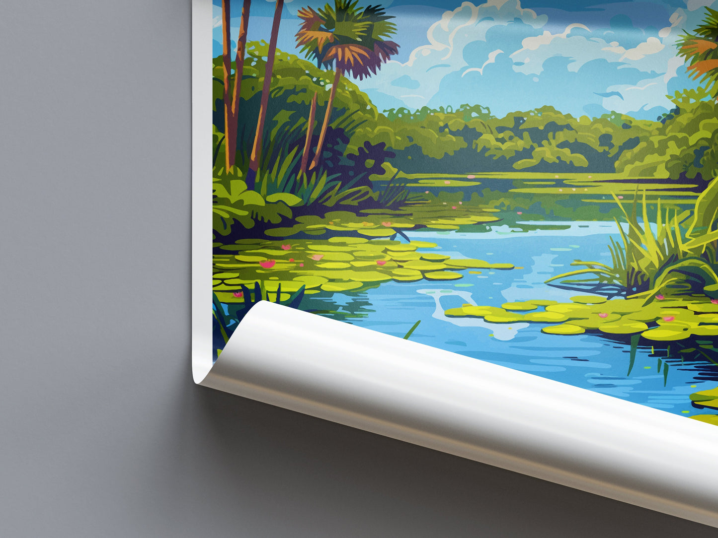 Everglades National Park Travel Print Wall Art Everglades National Park Wall Hanging Home Décor Everglades National Park Gift Art Lovers