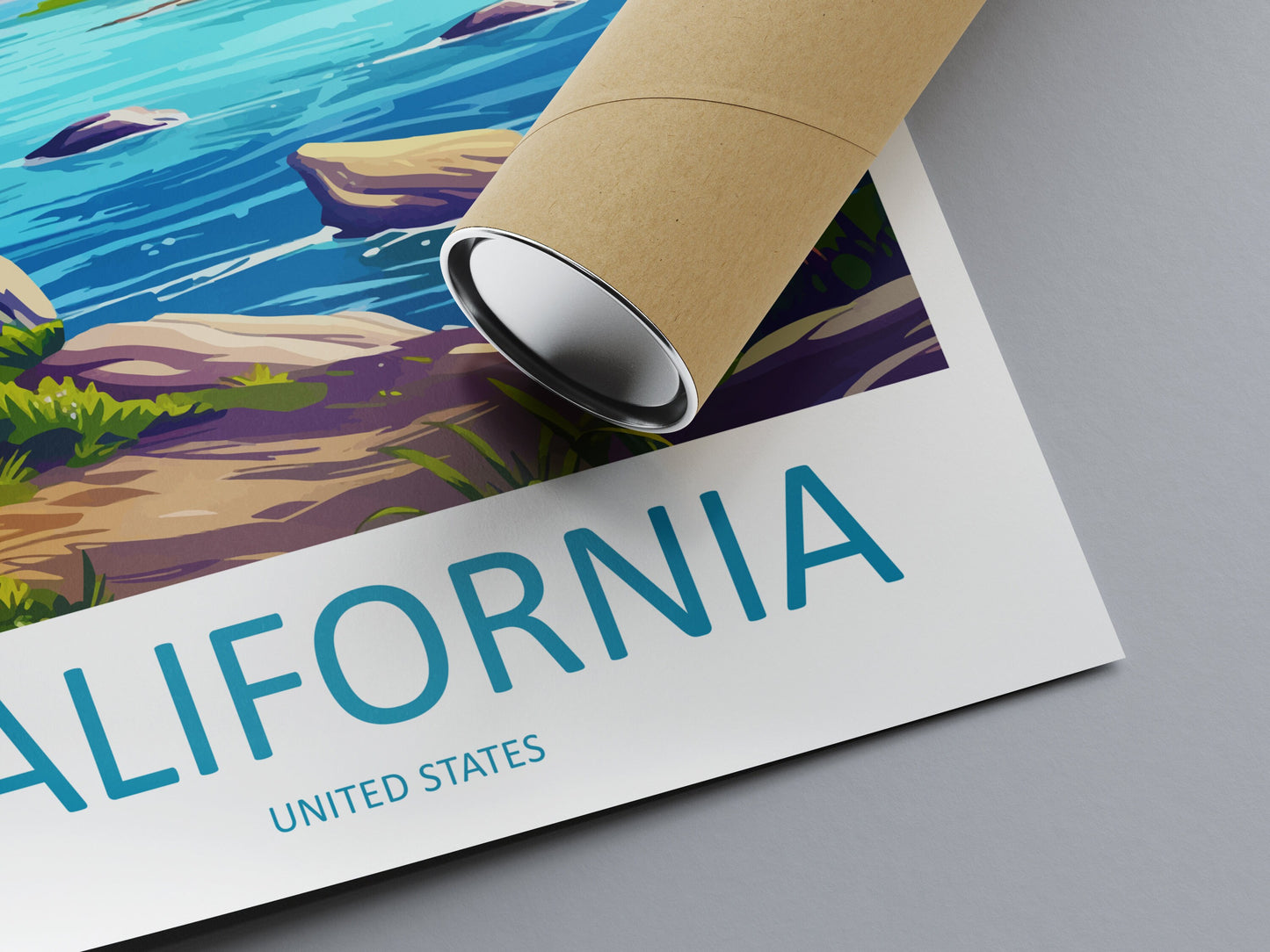 California Travel Print Wall Art California Wall Hanging Home Décor California Gift Art Lovers California Art Lover Gift Lake Art