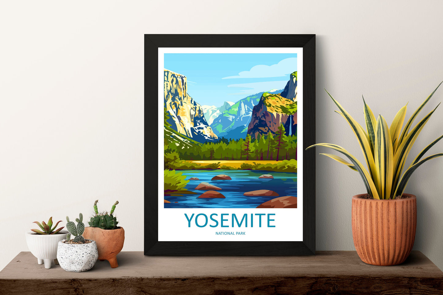Yosemite Travel Print Wall Art Yosemite Wall Hanging Home Decor National Park Gift Yosemite Lovers National Park Wall Yosemite National Park