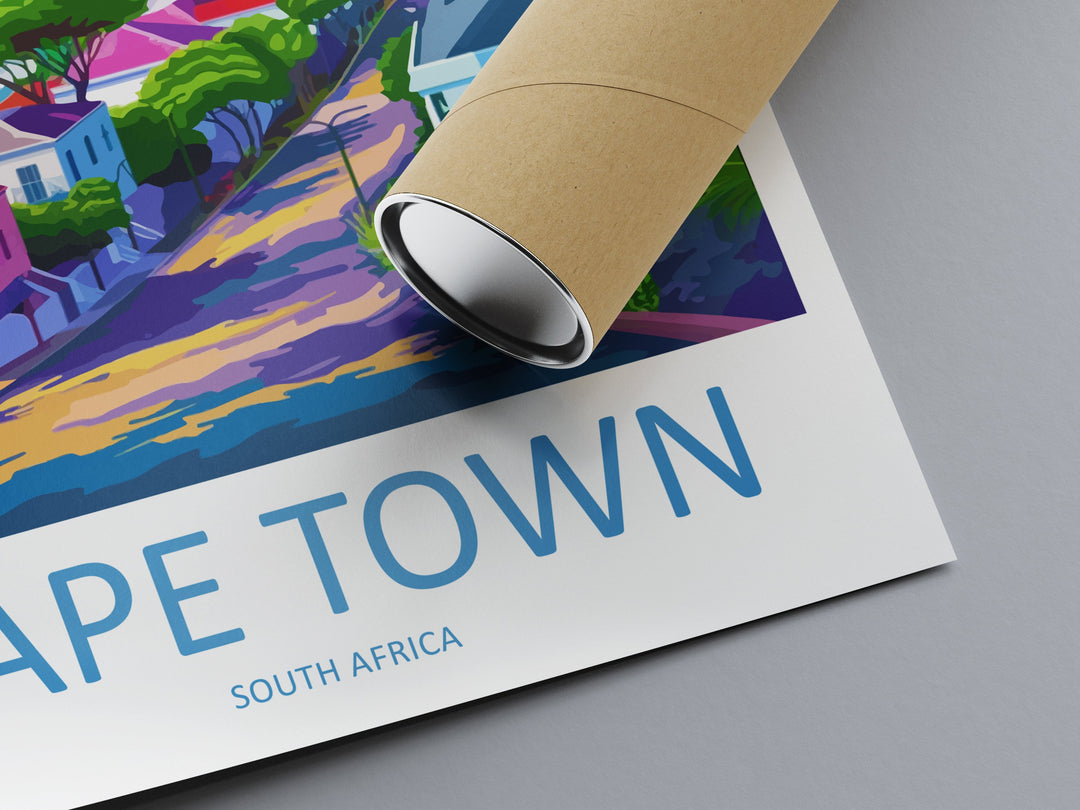 Cape Town Travel Print Wall Art Cape Town Wall Hanging Home Décor Cape Town Gift Art Lovers South Africa Art Print Cape Town Wall Décor Art