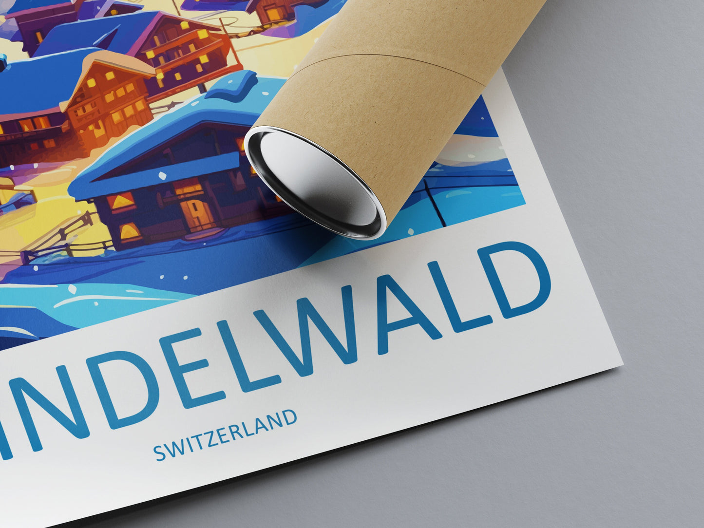 Grindelwald Print Grindelwald Home Décor Switzerland Art Print Grindelwald Wall Print For Switzerland Gift Wall Hanging Grindelwald Home Art