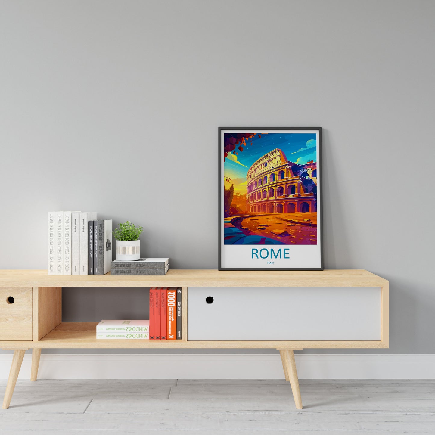 Rome Travel Print Wall Art Rome Wall Hanging Home Décor Rome Gift Art Lovers Italy Art Lover Gift Rome Print Italy Wall Art Decor
