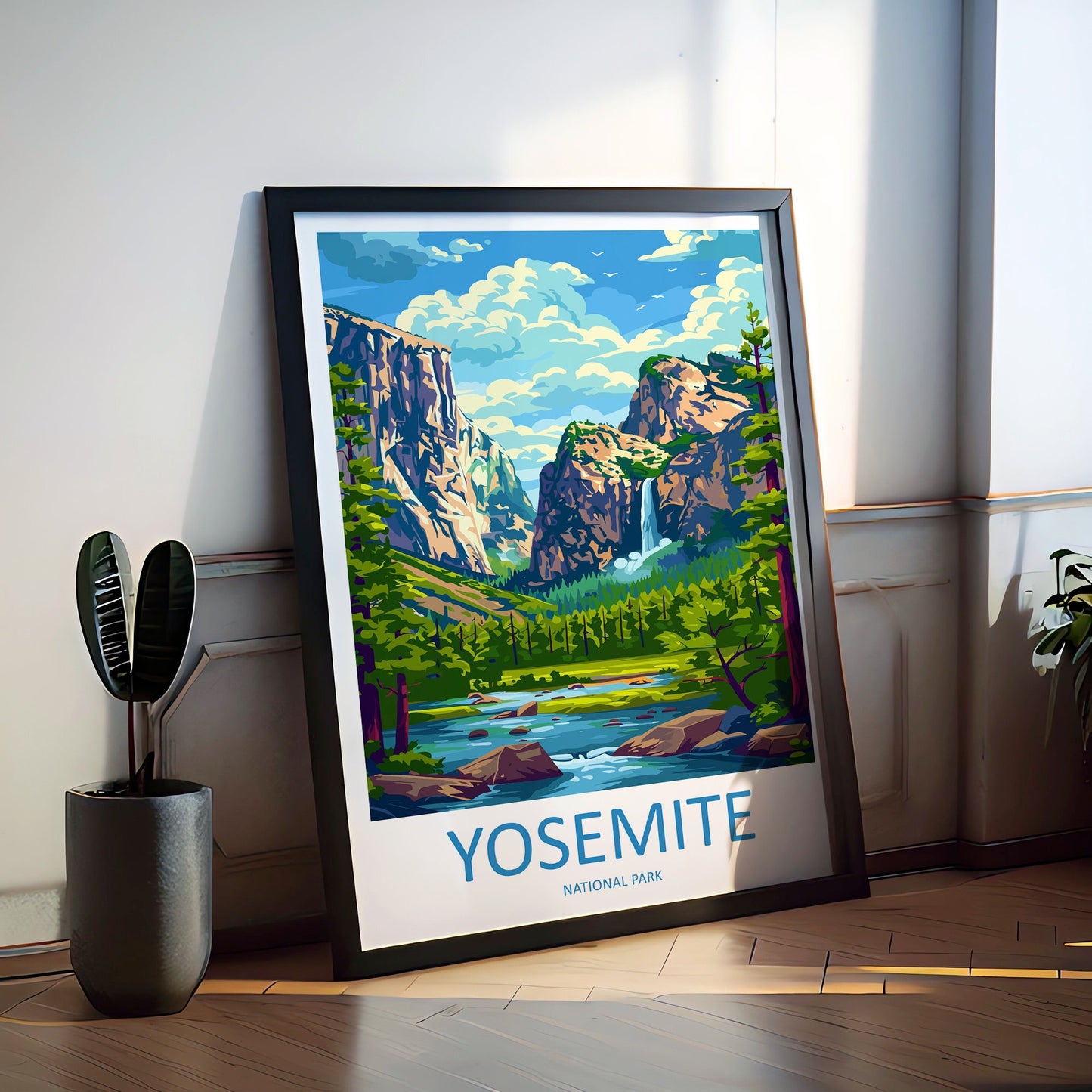 Yosemite Travel Print Wall Art Yosemite Wall Hanging Home Decor National Park Gift Yosemite Lovers National Park Wall Yosemite National Park