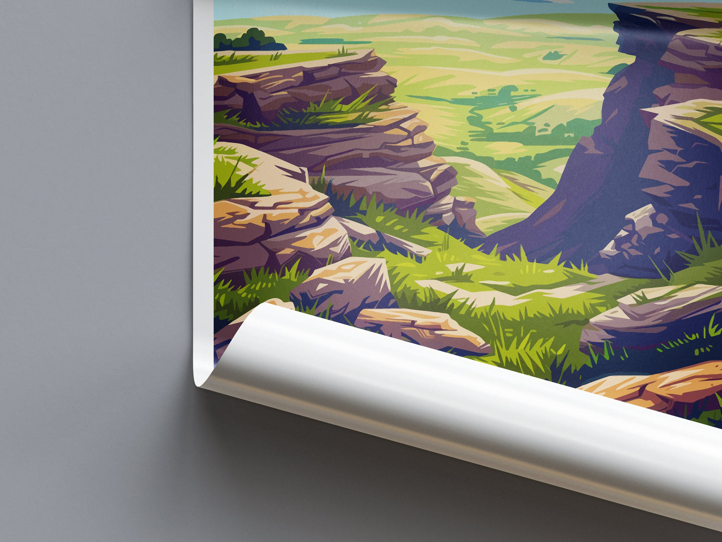 Wind Cave National Park Travel Print Wall Art Wind Cave National Park Wall Hanging Home Décor Wind Cave National Park