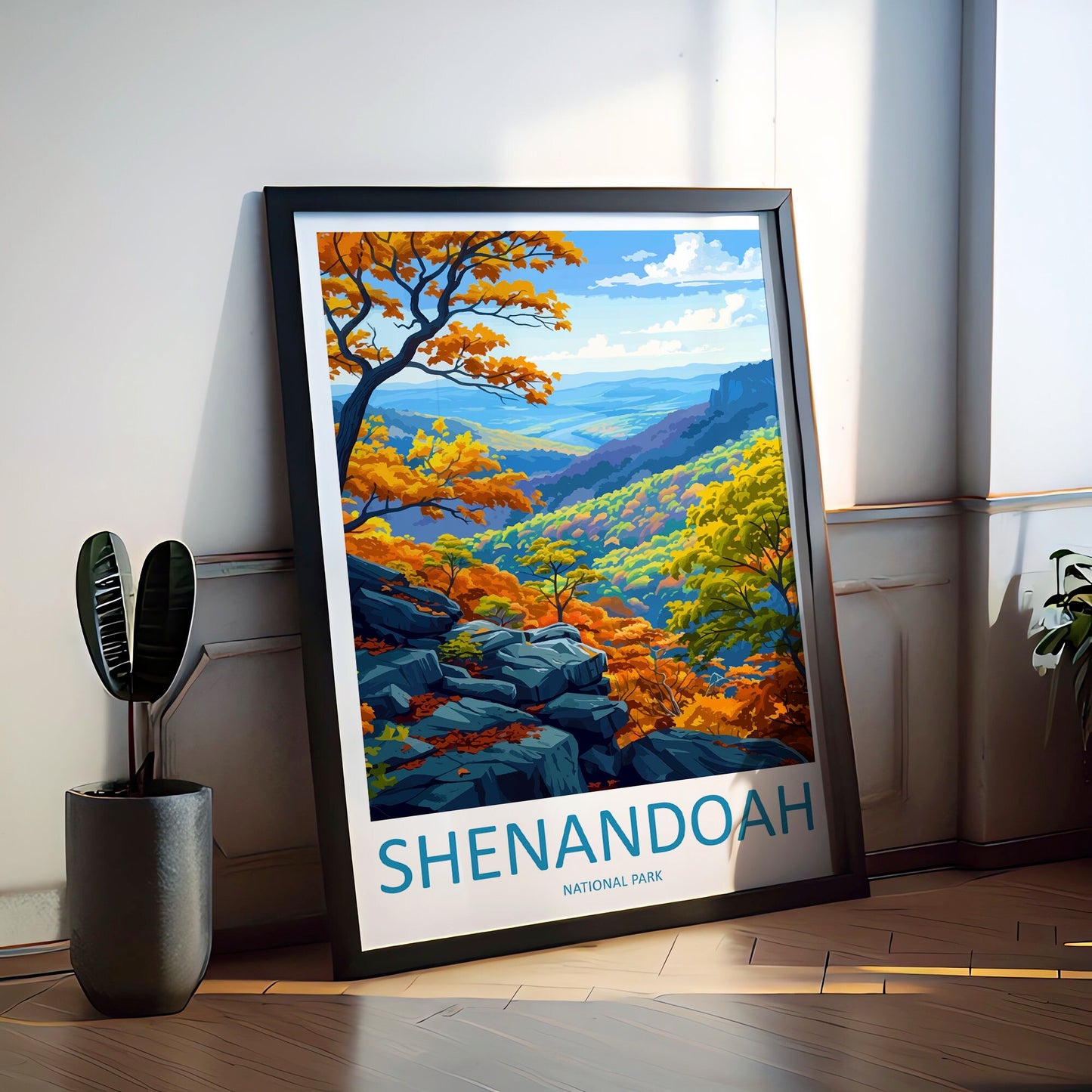 Shenandoah National Park Travel Print Wall Art Shenandoah National Park Wall Hanging Home Décor Shenandoah National Park Art Gift Poster