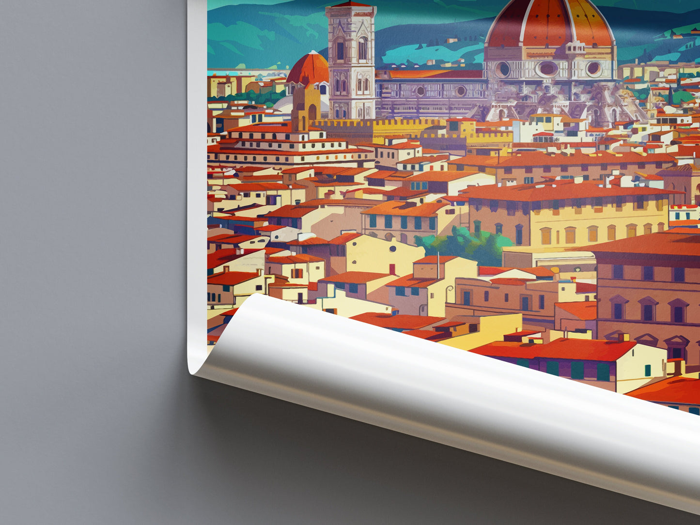 Florence Travel Print Wall Art Florence Italy Wall Hanging Home Decoration Florence Gift Art Lovers Wall Art Print Florence Italy Wall Print