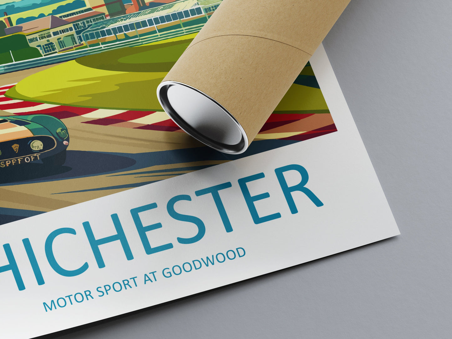 Chichester Motorsport At Goodwood Travel Print Wall Art Chichester Wall Hanging Home Décor Chichester Gift Art Lovers England Art Lover Gift