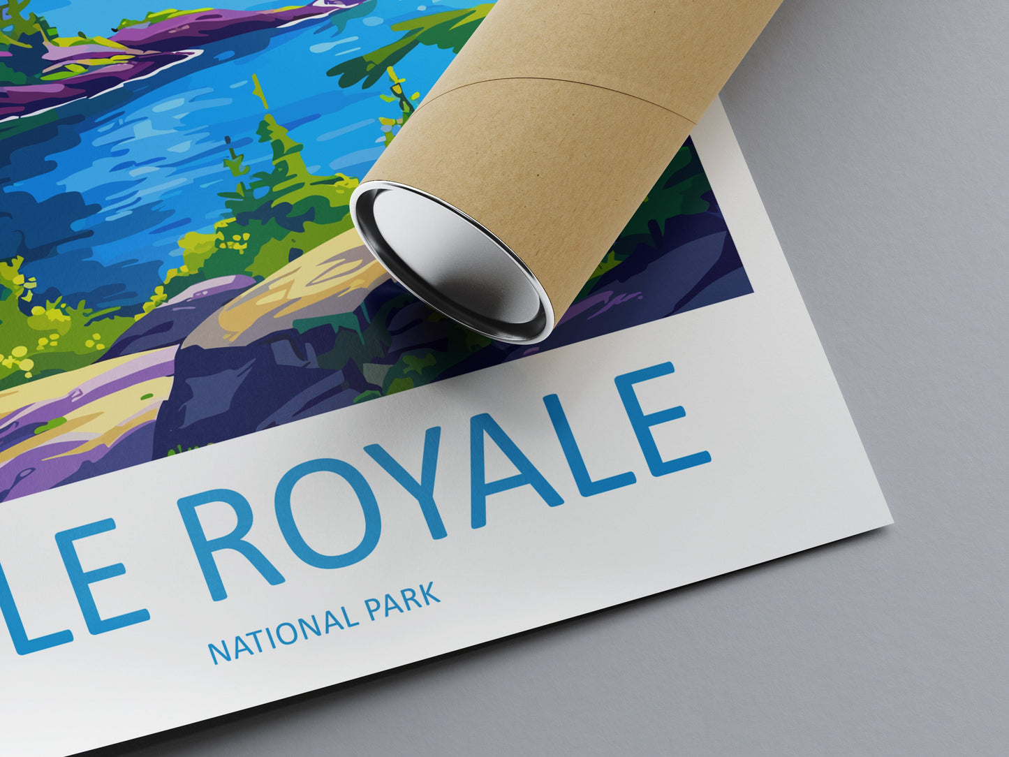 Isle Royale National Park Travel Print Wall Art Isle Royale National Park Wall Hanging Home Décor Isle Royale National Park Gift Art