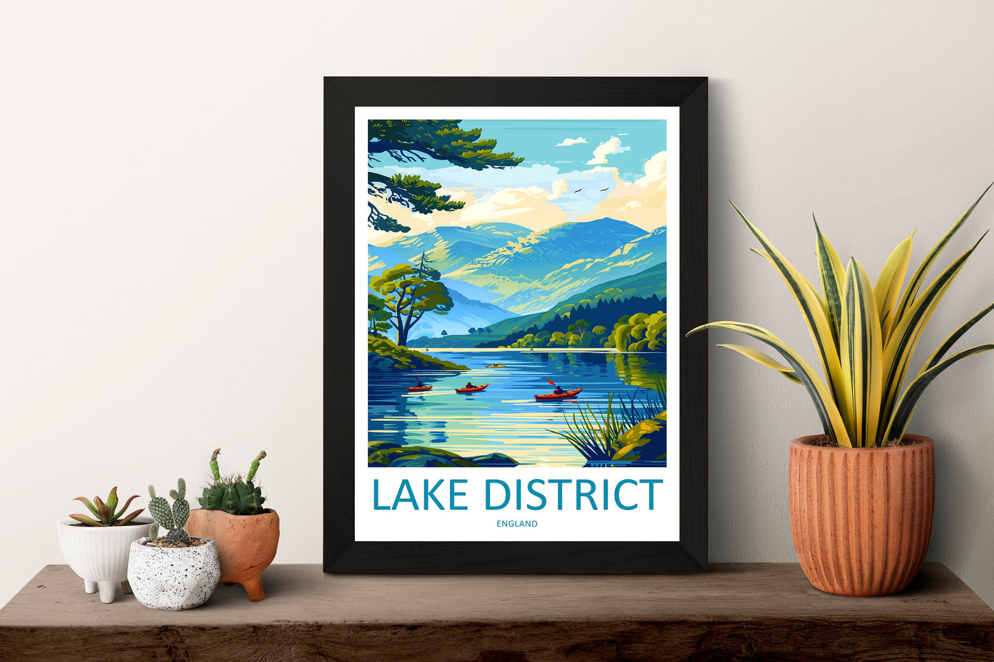 Lake District Print Lake District Home Decor Landscape Art Print Lake District Wall Art Nature Enthusiast Gift Wall Hanging Lake District